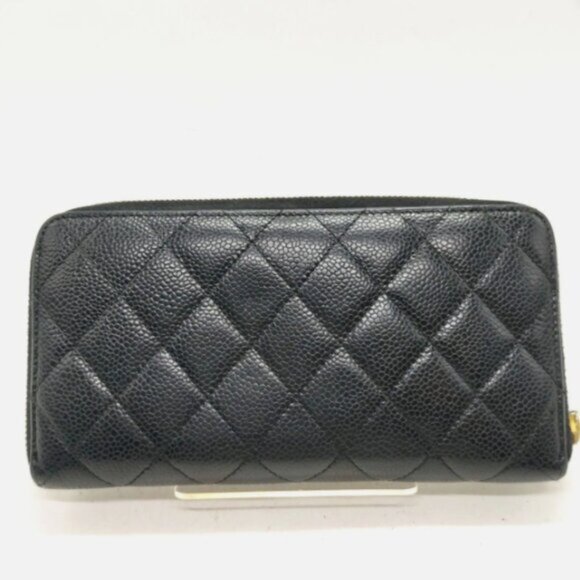 Chanel Zippy Long Wallet Black Caviar Skin mon-569-09012025 - Picture 2 of 9